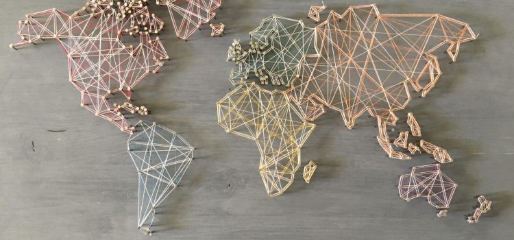 DIY: String Art World Map